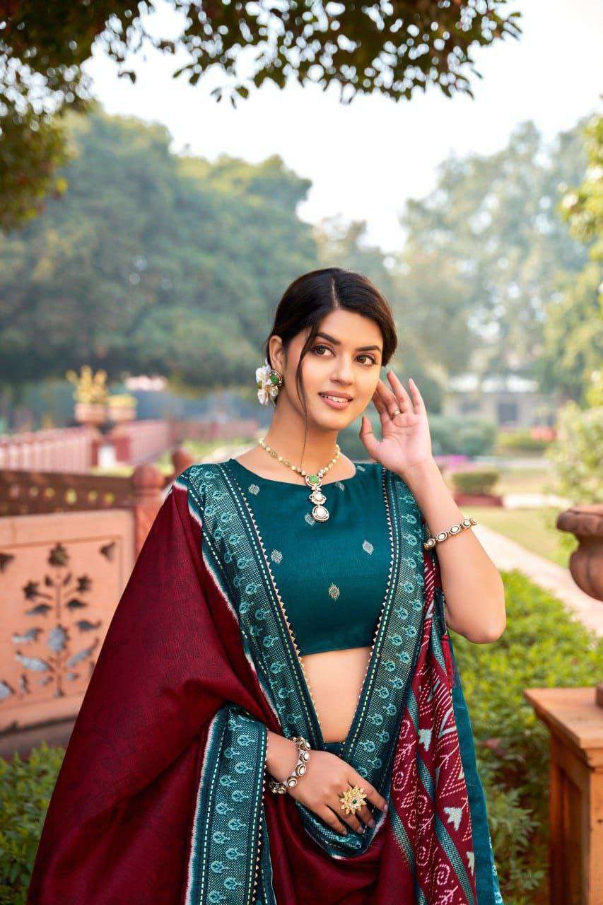 Women's Ethnic Printed Lehenga Choli Set with Tassel Dupatta ? Perfect for Festivals & Functions - Image 8